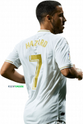 Eden Hazard football render