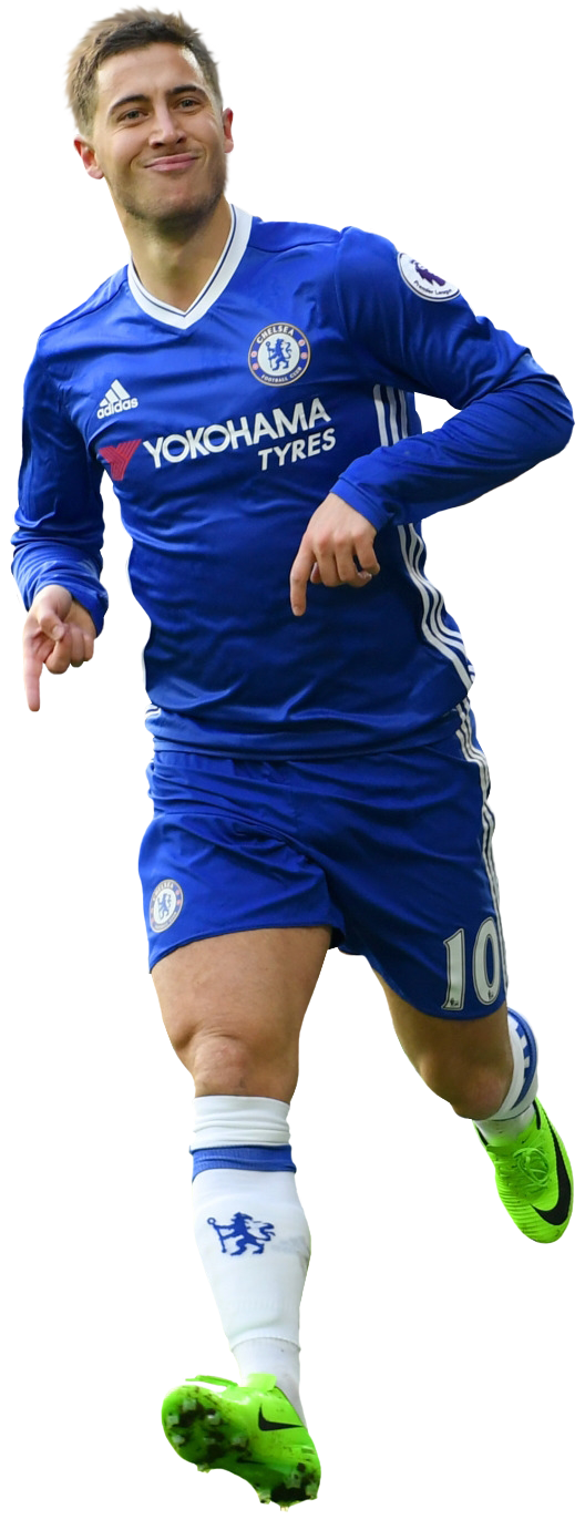 Eden Hazard football render - 34129 - FootyRenders