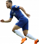 Eden Hazard football render