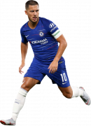 Eden Hazard football render