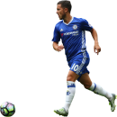 Eden Hazard football render