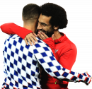 Eden Hazard & Mohamed Salah football render