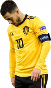 Eden Hazard football render