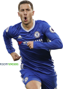 Eden Hazard football render