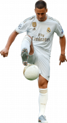 Eden Hazard football render