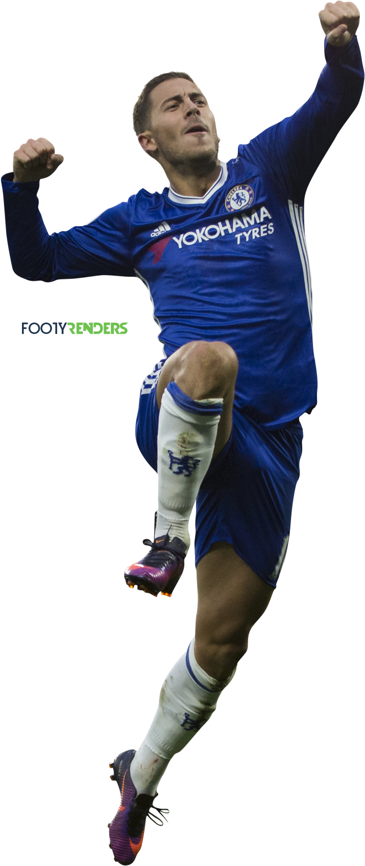 Eden Hazard football render - 31694 - FootyRenders
