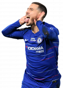 Eden Hazard football render