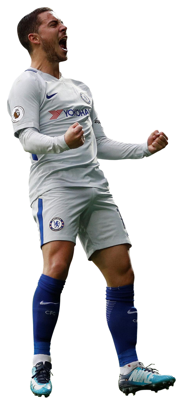 Eden Hazard football render - 42807 - FootyRenders