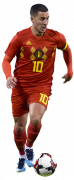 Eden Hazard football render