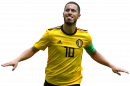 Eden Hazard football render