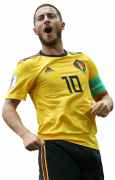 Eden Hazard football render