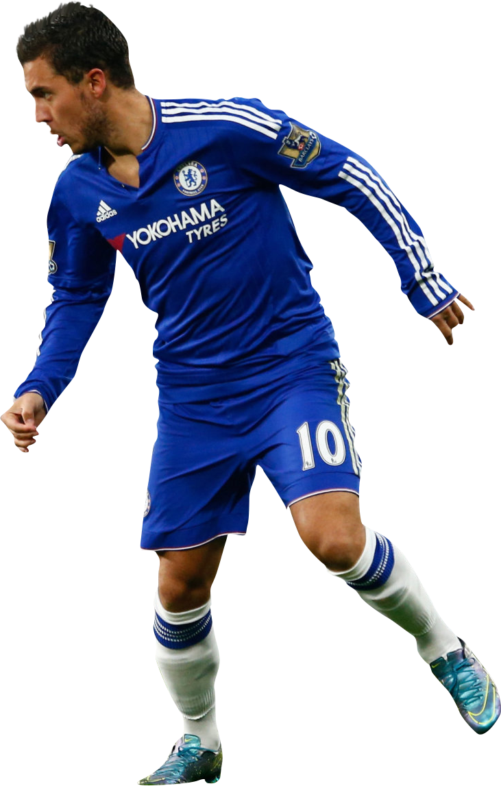 Eden Hazard football render - FootyRenders