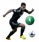 Eden Hazard football render