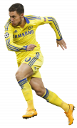 Eden Hazard football render