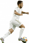 Eden Hazard football render