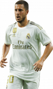 Eden Hazard football render