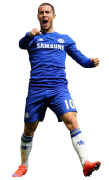 Eden Hazard football render