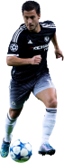 Eden Hazard football render