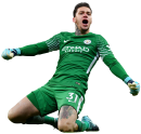 Ederson Moraes football render