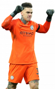 Ederson Moraes football render