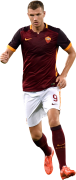 Edin Dzeko football render