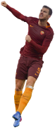 Edin Dzeko football render