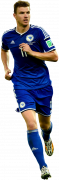 Edin Dzeko football render