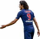 Edinson Cavani football render