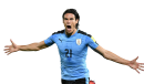 Edinson Cavani football render