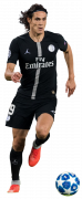 Edinson Cavani football render