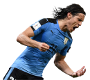 Edinson Cavani football render