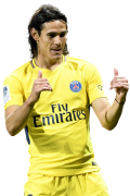 Edinson Cavani football render