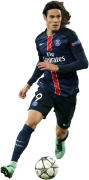 Edinson Cavani football render