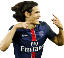 Edinson Cavani football render