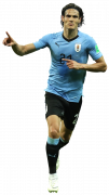 Edinson Cavani football render