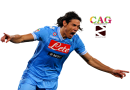 Edinson Cavani football render