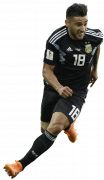 Eduardo Salvio football render