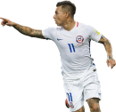 Eduardo Vargas football render