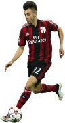 Stephan El Shaarawy football render