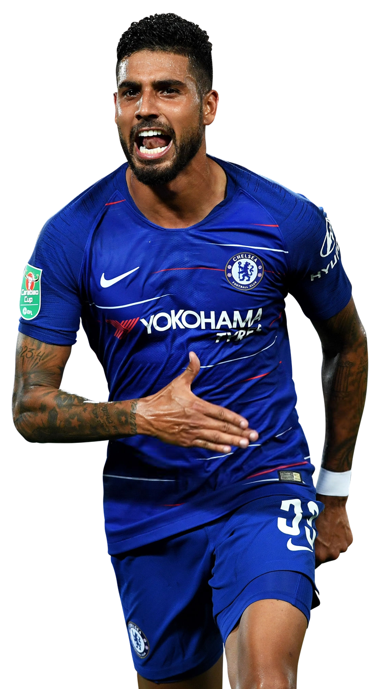 Emerson Chelsea football render - FootyRenders