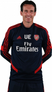 Unai Emery football render