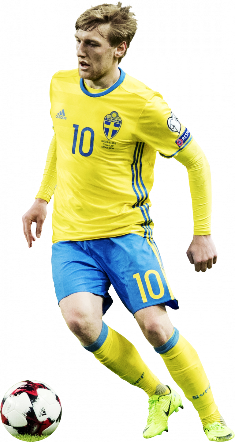 Emil Forsberg football render - 38125 - FootyRenders