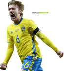 Emil Forsberg football render