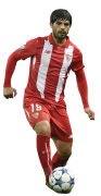 Ever Banega football render