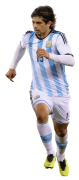 Ever Banega football render