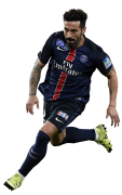 Ezequiel Lavezzi football render