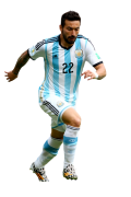 Ezequiel Lavezzi football render