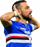 Fabio Quagliarella football render