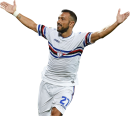 Fabio Quagliarella football render