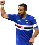 Fabio Quagliarella football render